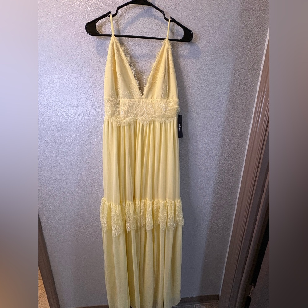 Lulus NWT Yellow Dress